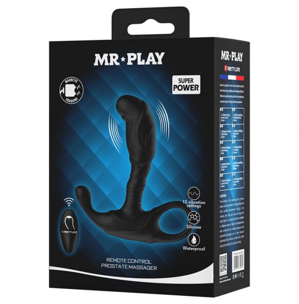 MR PLAY - Prostate Massager (Wireless Remote - Chargeable)